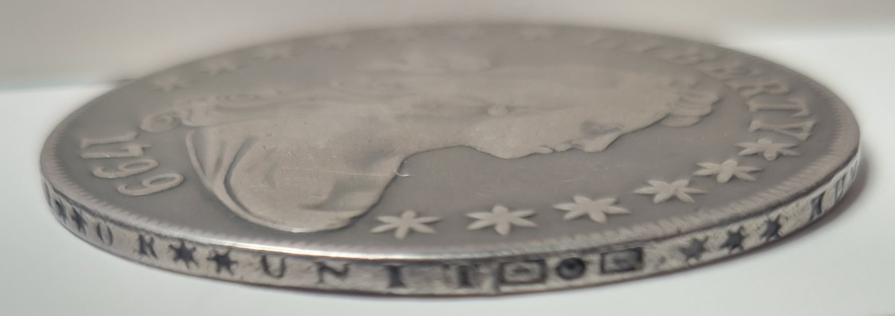 1799-$1-Draped-Bust-Dollar-BB-165,-B-8,-R-2